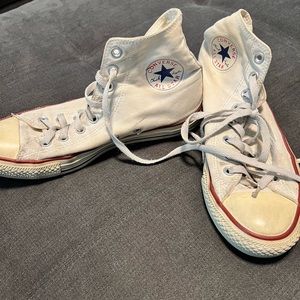 Retro white converse